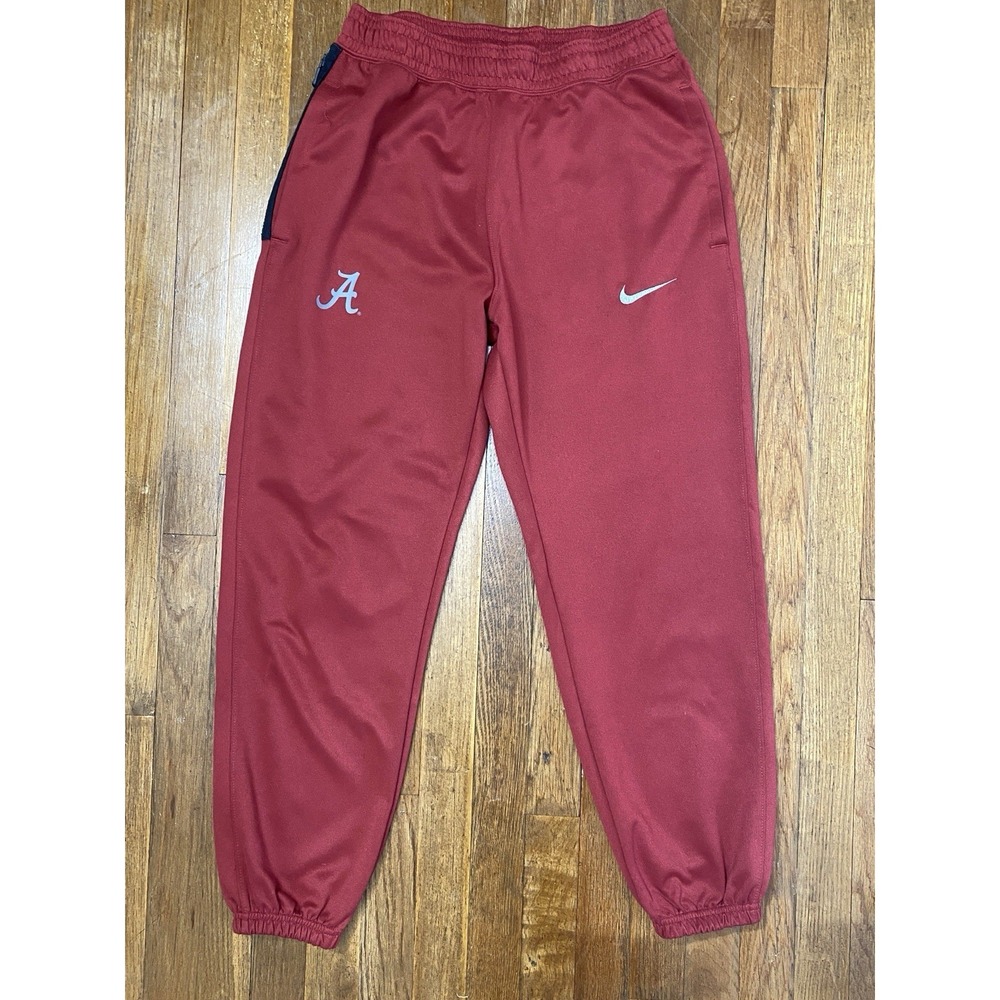 Nike Dri-Fit Alabama Crimson Tide On Field Red Warmup Pants DO6011-698 Sz M